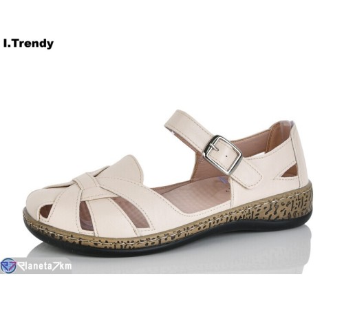 Дитячі босоніжки на літо (8 пар р.36-41) бежевий  "Trendy"