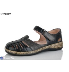 Дитячі босоніжки на літо (8 пар р.36-41) чорний  "Trendy"