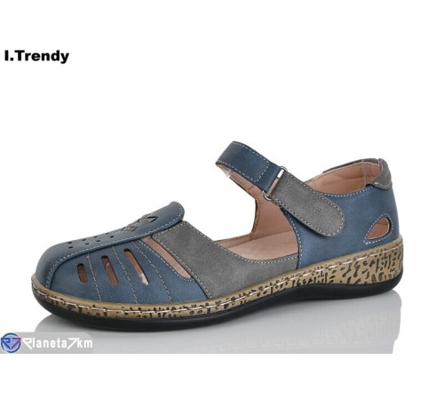 Дитячі босоніжки на літо (8 пар р.36-41) синій  "Trendy"