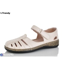 Дитячі босоніжки на літо (8 пар р.36-41) бежевий  "Trendy"