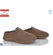 Сліпони жіночі на літо (8 пар р.37-42) коричневий  "Saimaoji"