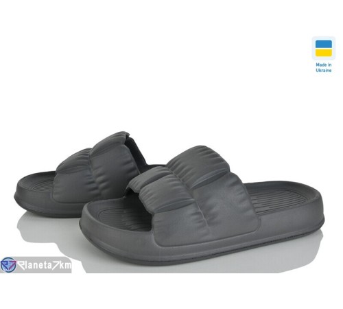 Шлепки жіночі на літо (6 пар р.36-41) чорний  "Ladmir"