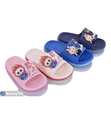 Шлепки дитячі на літо (12 пар р.24-29) мікс  "LUXORIS"