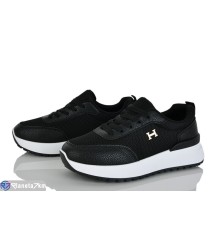 Кросівки жіночі на весну/осінь (8 пар р.36-41) чорний  "LOREDANA"