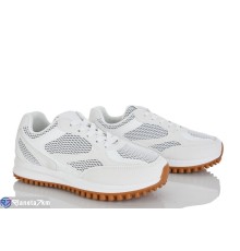 Кросівки жіночі на весну/осінь (8 пар р.36-41) білий  "LOREDANA"