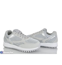 Кросівки жіночі на весну/осінь (8 пар р.36-41) сірий  "LOREDANA"