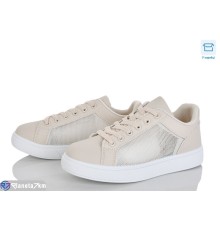 Кросівки жіночі на літо (8 пар р.36-41) бежевий  "LOREDANA"