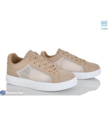 Кросівки жіночі на літо (8 пар р.36-41) коричневий  "LOREDANA"