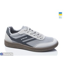 Кросівки чоловічі на весну/осінь (8 пар р.41-45) сірий  "MURMUR"