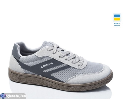 Кросівки чоловічі на весну/осінь (8 пар р.41-45) сірий  "MURMUR"