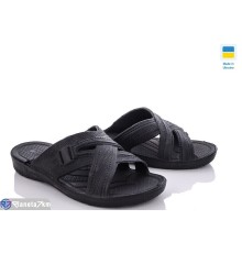 Шлепки чоловічі (8 пар р.40-45) чорний  "Favora"