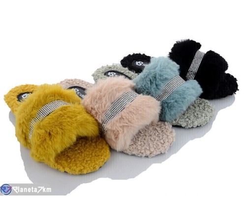 Тапки жіночі (24 пар р.36-41) мікс  "Favora"