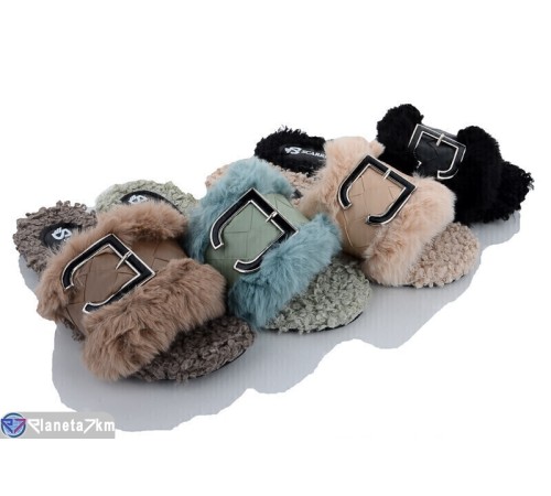 Тапки жіночі (24 пар р.36-41) мікс  "Favora"