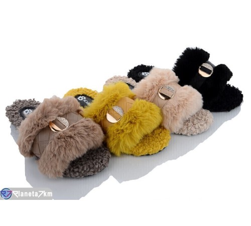 Тапки жіночі (24 пар р.36-41) мікс  "Favora"