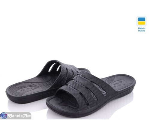 Шлепки чоловічі (6 пар р.41-45) чорний  "Favora"