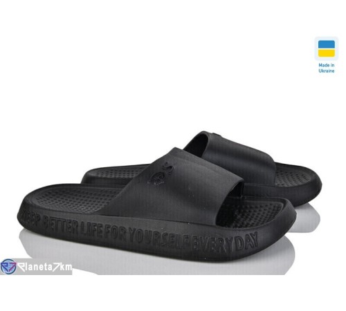 Шлепки чоловічі (6 пар р.40-45) чорний  "Favora"
