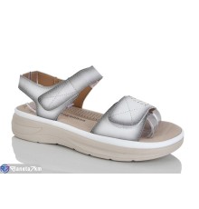 Босоніжки жіночі на літо (8 пар р.37-42) білий  "ZORINA"