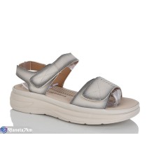 Босоніжки жіночі на літо (8 пар р.37-42) бежевий  "ZORINA"