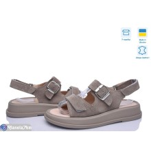 Босоніжки жіночі на літо (6 пар р.36-40) коричневий  "Linda"