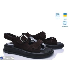 Босоніжки жіночі на літо (6 пар р.36-40) коричневий  "Linda"