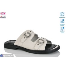 Шлепки жіночі на літо (8 пар р.37-41) бежевий  "Gukkcr"