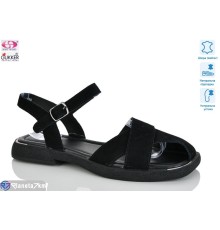 Босоніжки жіночі на літо (8 пар р.37-41) чорний  "Gukkcr"