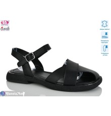 Босоніжки жіночі на літо (8 пар р.37-41) чорний  "Gukkcr"