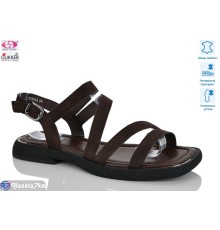 Босоніжки жіночі на літо (8 пар р.37-41) коричневий  "Gukkcr"