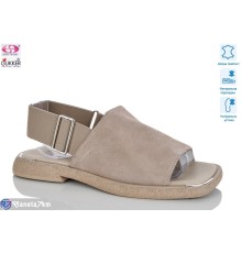 Босоніжки жіночі на літо (8 пар р.37-41) бежевий  "Gukkcr"