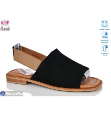 Босоніжки жіночі на літо (8 пар р.37-41) чорний  "Gukkcr"