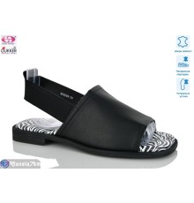 Босоніжки жіночі на літо (8 пар р.37-41) чорний  "Gukkcr"