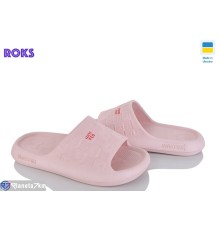 Шлепки жіночі на літо (8 пар р.37-40) рожевий  "Roks"