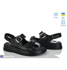 Босоніжки жіночі на літо (6 пар р.36-40) чорний  "Linda"