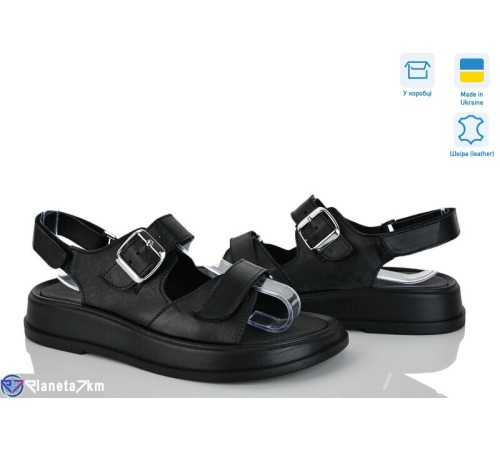 Босоніжки жіночі на літо (6 пар р.36-40) чорний  "Linda"