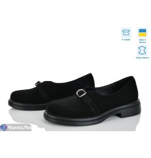 Туфлі жіночі на весну/осінь (6 пар р.36-40) чорний  "Linda"