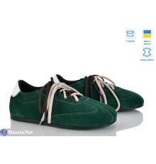 Кросівки жіночі на весну/осінь (6 пар р.36-40) зелений  "Linda"