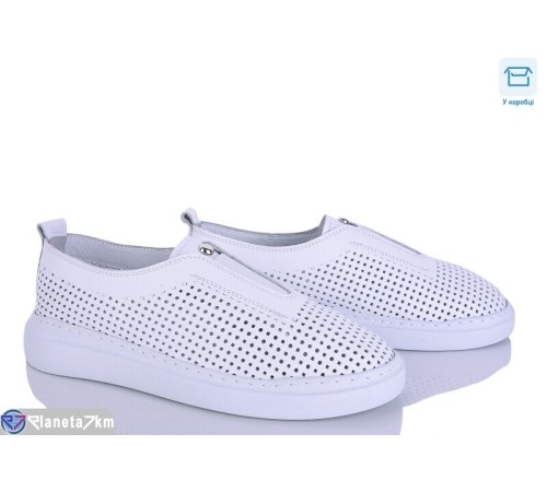 Сліпони жіночі на літо (8 пар р.36-40) білий  "LISA"