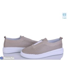 Сліпони жіночі на літо (8 пар р.36-40) бежевий  "LISA"