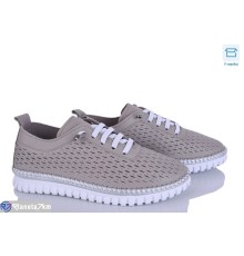 Кросівки жіночі на літо (10 пар р.36-41) бежевий  "LISA"