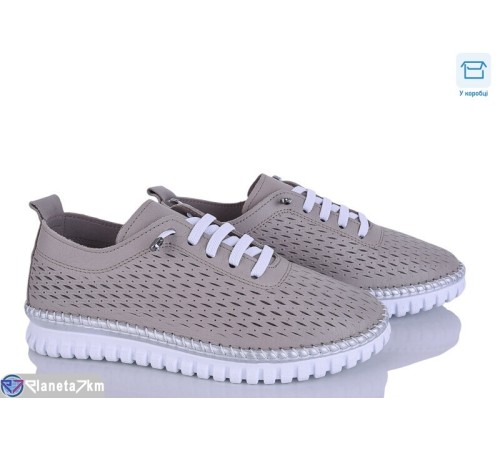 Кросівки жіночі на літо (10 пар р.36-41) бежевий  "LISA"