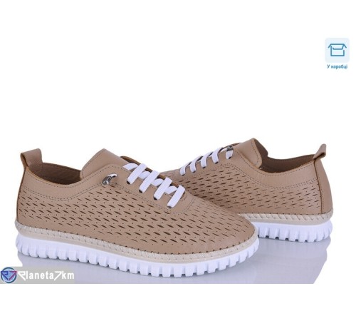 Кросівки жіночі на літо (10 пар р.36-41) коричневий  "LISA"