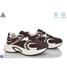 Кросівки жіночі на весну/осінь (8 пар р.36-41) коричневий  "STILLI Group"