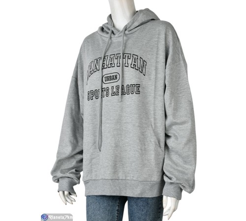 Батник жіночий на весну/осінь (5 шт. р.сетка One size) сірий  "Mirella"