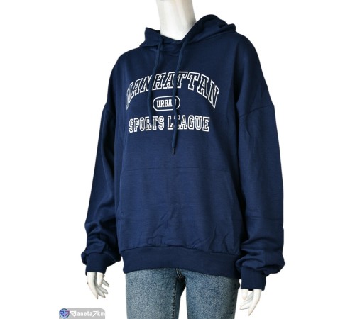 Батник жіночий на весну/осінь (5 шт. р.сетка One size) синій  "Mirella"