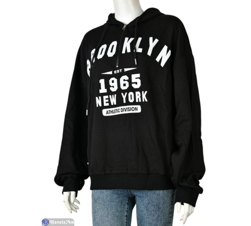 Батник жіночий на весну/осінь (5 шт. р.сетка One size) чорний  "Mirella"