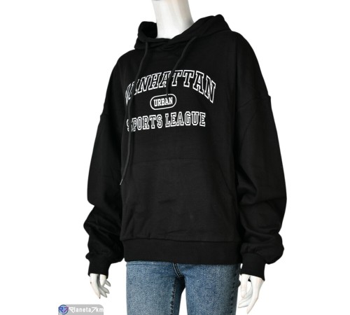 Батник жіночий на весну/осінь (5 шт. р.сетка One size) чорний  "Mirella"