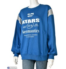 Батник жіночий на весну/осінь (5 шт. р.сетка One size) синій  "Mirella"