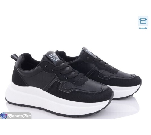 Кросівки жіночі на весну/осінь (8 пар р.36-41) чорний  "HoRIK"