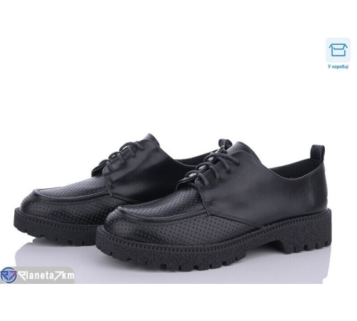 Туфлі жіночі на весну/осінь (8 пар р.36-40) чорний  "HoRIK"