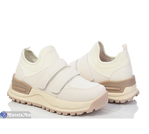 Кросівки жіночі на весну/осінь (8 пар р.36-41) бежевий  "HoRIK"